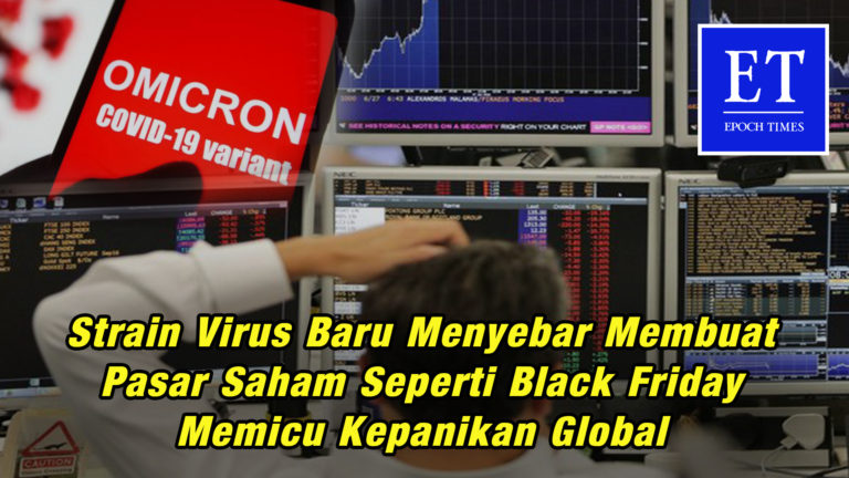 Strain Virus Baru Menyebar Membuat Pasar Saham Seperti Black Friday Memicu Kepanikan Global