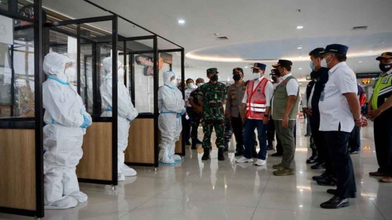Pintu Internasional Bandara Juanda Dibuka, Menhub dan Ketua Satgas COVID-19 Pastikan Kesiapan Terima Pelaku Perjalanan Luar Negeri