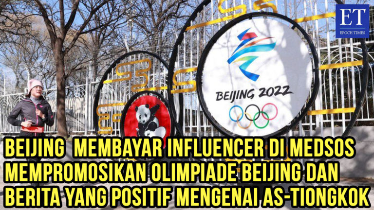 Beijing Membayar Influencer di Medsos untuk Mempromosikan Olimpiade Beijing dan Berita yang Positif