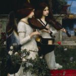 Detail-Waterhouse_John_William_-_Saint_Cecilia_-_1895Public-Domain-600×840