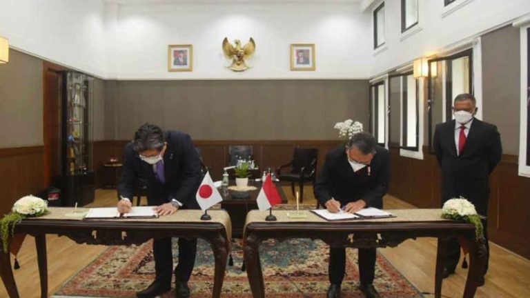 Indonesia-Jepang Teken Kerja Sama Transisi Energi