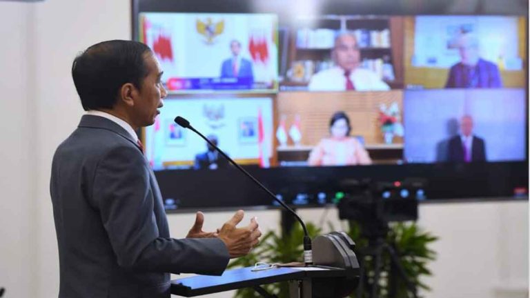 Jokowi Buka Pertemuan Pendahuluan B20,  Promosikan Potensi Energi Baru Terbarukan Indonesia Sebesar 418 Gigawatt