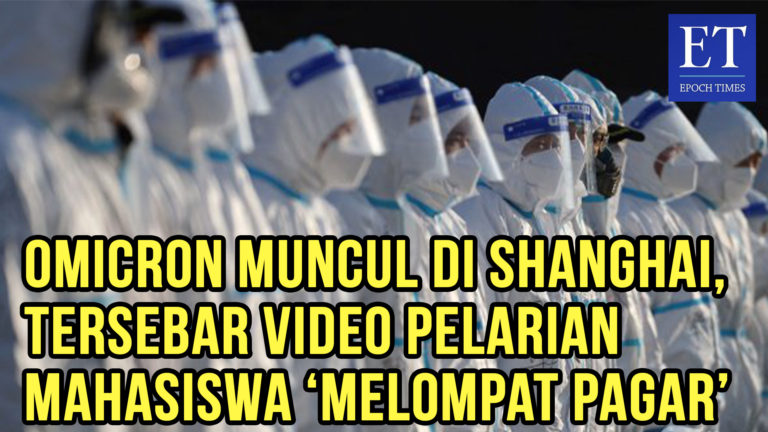 Omicron Muncul di Shanghai, Tersebar Video Pelarian Mahasiswa ‘Melompat Pagar’