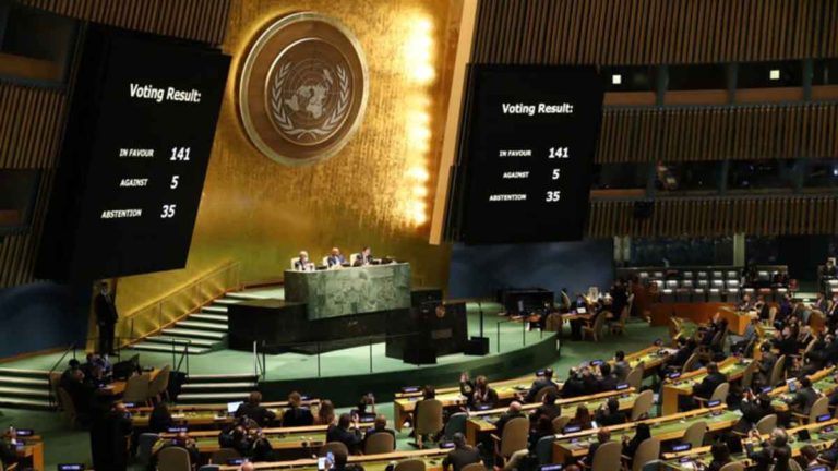 Majelis Umum PBB Loloskan Resolusi Mengutuk Agresi Rusia, Pasukannya Harus Ditarik Tanpa Syarat