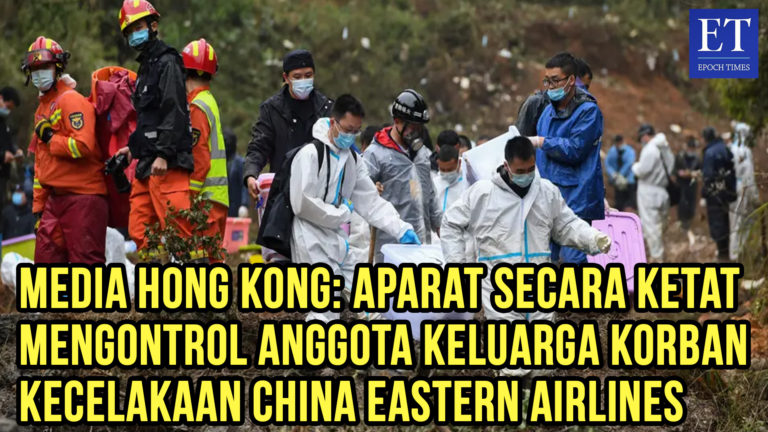 Media Hong Kong: Aparat Ketat Mengontrol Anggota Keluarga Korban Kecelakaan China Eastern Airlines