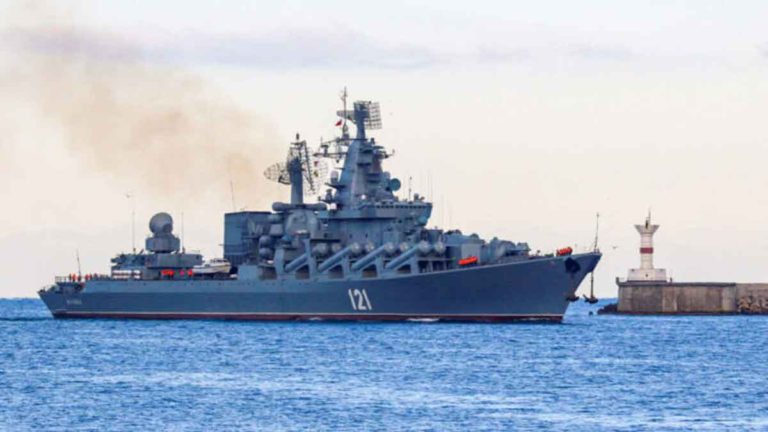 Rusia Bombardir Ukraina Setelah Kapal Perang Andalannya Tenggelam Dirudal