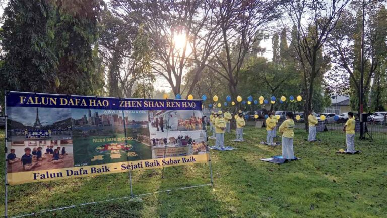 Peringatan 30 Tahun Falun Dafa Menyebar ke Seluruh Dunia di Jakarta