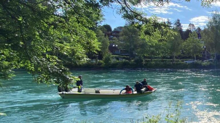 Polisi Maritim Pimpin Pencarian Eril di Sungai Aare, Swiss, Sistem Metode Boat Search Dilakukan Hingga Terkendala Kekeruhan Air