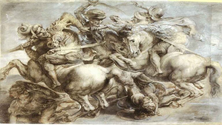 Leonardo da Vinci dan Karya Besarnya tentang Kekejaman: ‘Pertempuran Anghiari’
