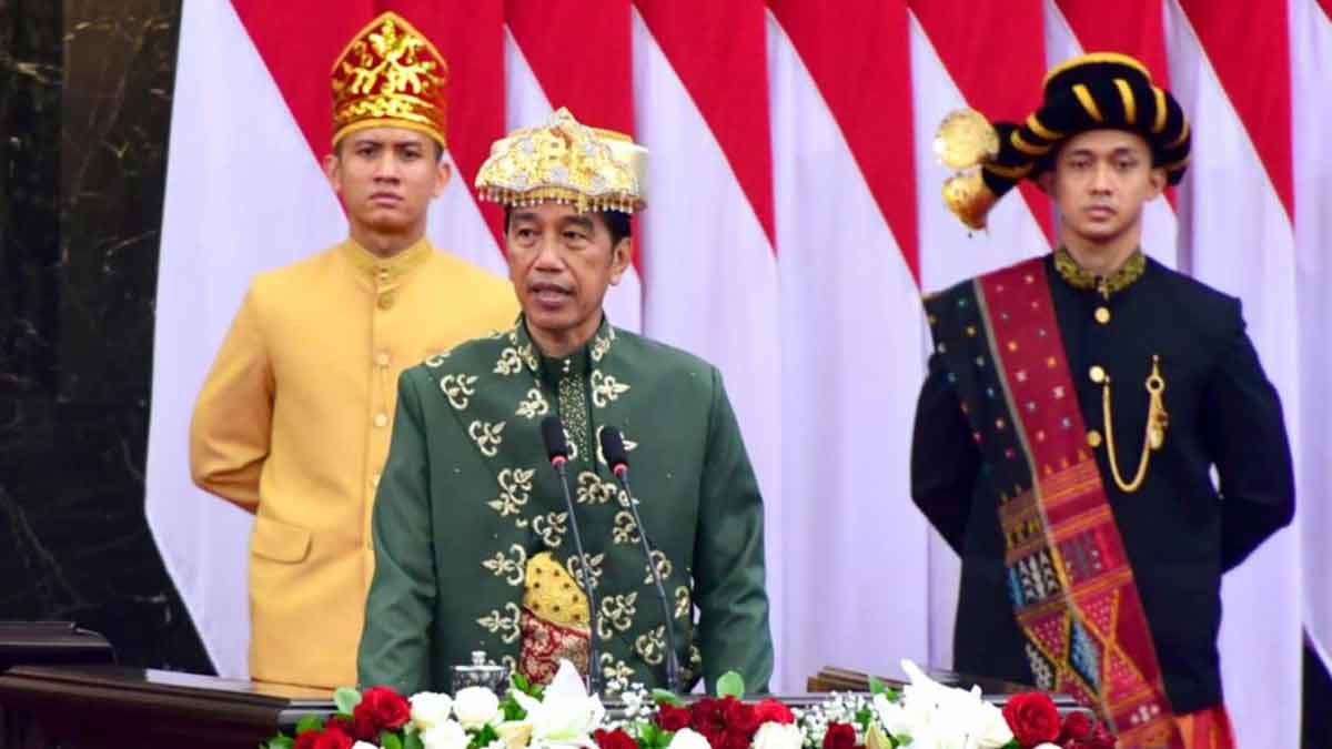 Pidato Lengkap Kenegaraan Presiden Jokowi 2022 Dalam Sidang Tahunan MPR ...