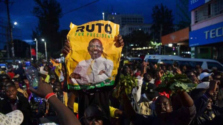 Pemenang Pemilu Presiden Kenya William Ruto Berjanji Membongkar Kontrak yang Korup dengan RRT