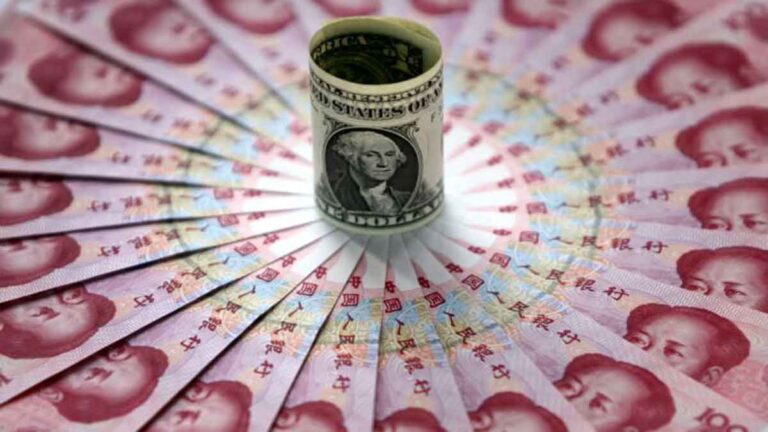 Nilai Tukar RMB Terhadap USD yang Jatuh Tembus 7,2 Melemahkan Pertumbuhan Ekonomi Tiongkok