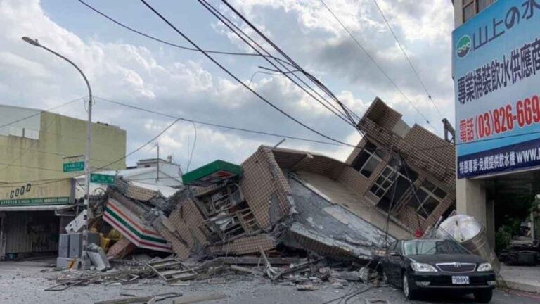 Gempa Berkekuatan 6,8 Magnitudo Mengguncang Taiwan Timur
