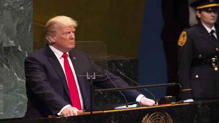 Orang-orang yang Menertawakan Trump di Forum PBB 2018 Lalu, Kini  Terdiam Ketika Peringatan Presiden 100% Benar
