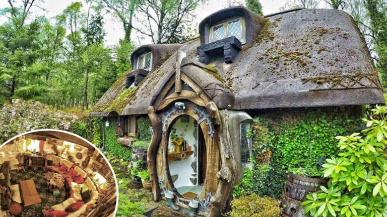 Wow! Lansia Ini Mengubah Kandang Sapi Menjadi ‘Rumah Hobbit’ yang Sama dengan Film The Lord of the Rings