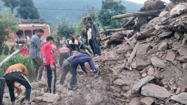 Gempa Berkekuatan 6,6 Magnitudo Mengguncang Nepal, Sedikitnya 6 Korban Tewas