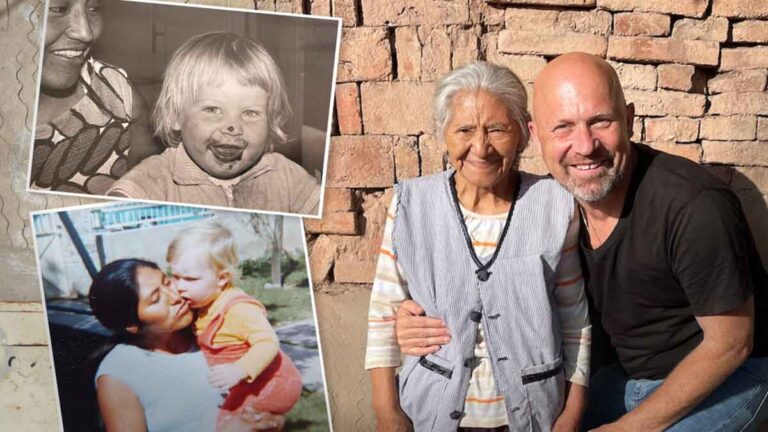 Seorang Pria Bepergian ke Separuh Dunia untuk Bertemu Kembali dengan Pengasuh Masa Kecilnya Setelah 45 Tahun