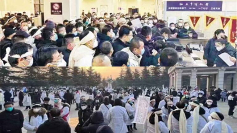 Rumah Duka di Xi’an, Tiongkok Penuh Sesak  dengan 300 Jenazah per Hari Menunggu Kremasi, Juga Terjadi di Sejumlah Kota