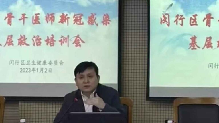 Zhang Wenhong : Rumah Sakit Memberikan Perawatan yang Tak Efektif, Pasien Terinfeksi Menunggu Kematian dengan Sia-sia