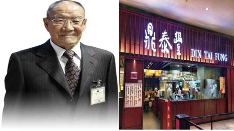 Hanya Bermodalkan Awal 20 Dolar Mendirikan “Kerajaan Dumpling”, Pendiri Restoran ‘Din Tai Fung’  Yang Bingyi Tutup Usia di Umur 96 Tahun