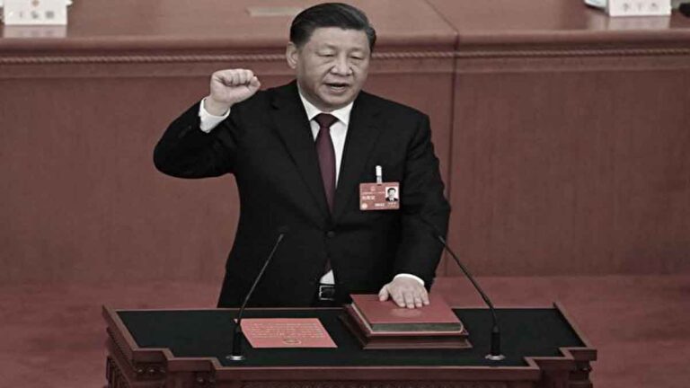 <strong>Sumpah Konstitusi Xi Jinping Demi Legitimasi Pemerintahan</strong>