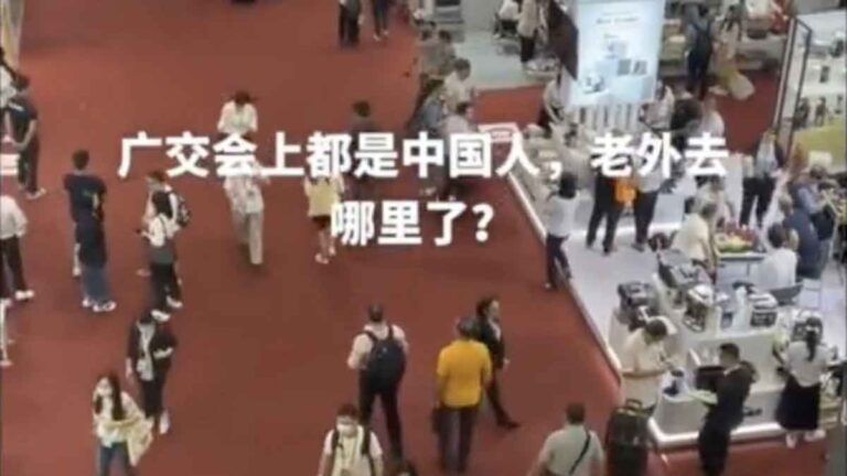 Peserta Pameran Canton Fair Mengeluh : Hampir Tidak Ada Orang Asing yang Datang Berkunjung