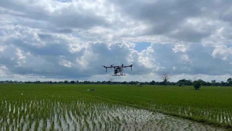 Taiwan Technical Mission dan Unhas Berkolaborasi Promosikan Drone Pertanian, Hemat Ongkos dan Waktu Lebih dari 80 Persen