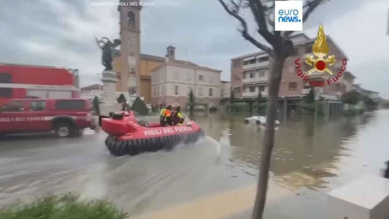 Italia Diterjang Banjir Dahsyat Dalam Seabad, PM Giorgia Meloni Berkunjung untuk Menjanjikan Bantuan