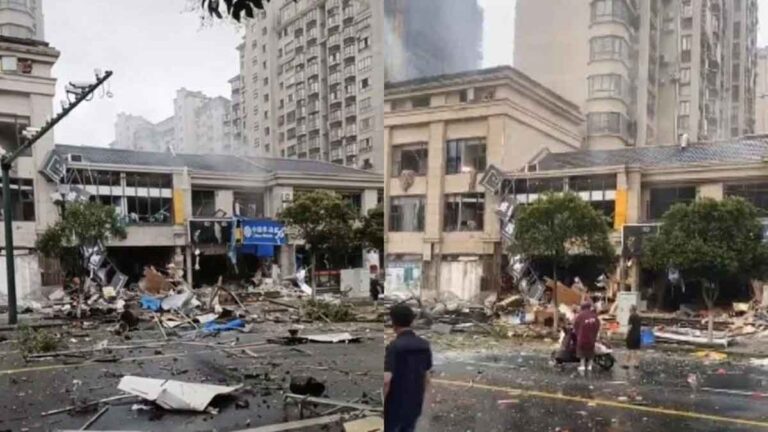 Restoran Barbekyu di Jiangsu, Tiongkok Meledak, Menghancurkan Barang Dalam Radius 500 Meter