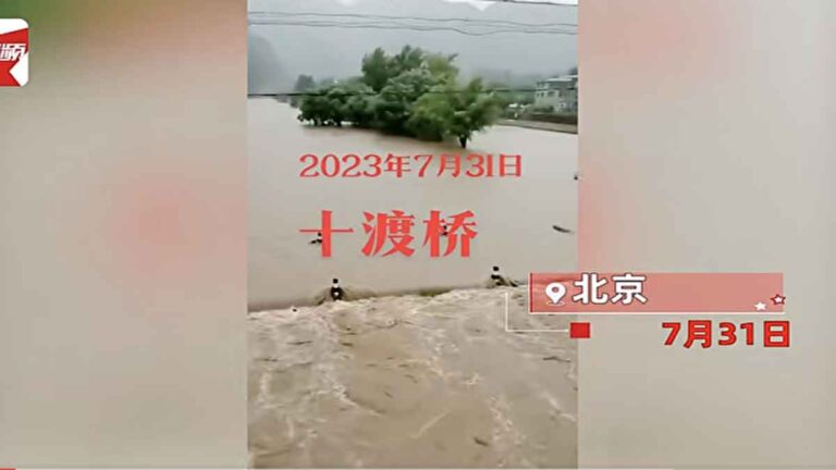 Siaga Merah Banjir Beijing, Korban Jiwa Ditemukan di Jalanan Hingga Jumlah Korban Sebenarnya Masih Misteri