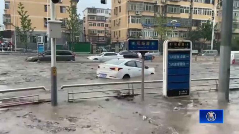 Kota Terlarang Dilanda Banjir, Hampir 1 Juta Orang Diungsikan di Dongdian, Tianjin