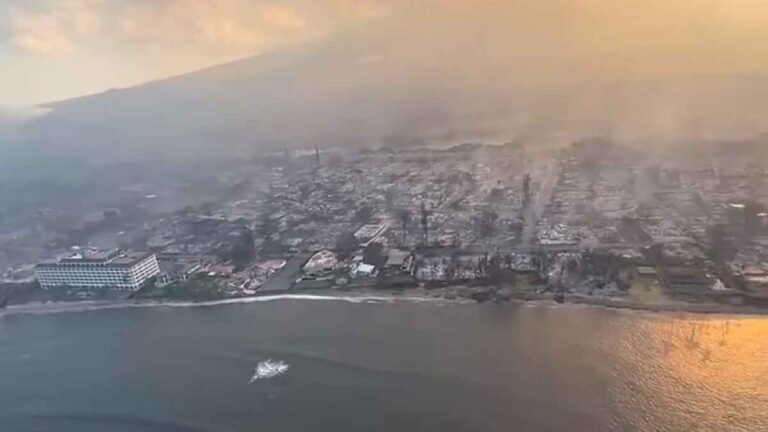 Korban Tewas Kebakaran Hutan di Hawaii Meningkat Menjadi 55 Orang, 1 Kota Bersejarah Habis Terbakar