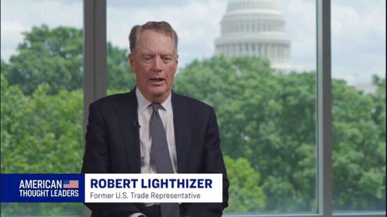 Robert Lighthizer : Decoupling Perdagangan AS – Tiongkok Sudah Mulai Terjadi