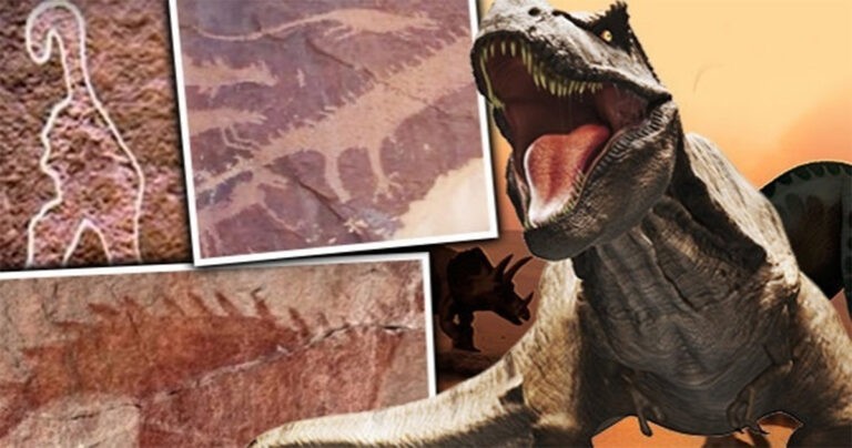 Rahasia Lukisan Gua Kuno: Dinosaurus dan Manusia Hidup Berdampingan di Zaman Prasejarah