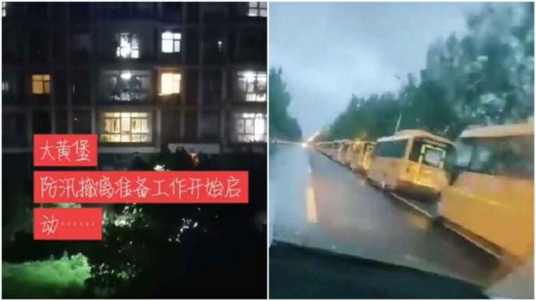 Tianjin Siaga Banjir untuk Melindungi Beijing, Warga Mengungsi dalam Semalam dari Benteng Dahuang