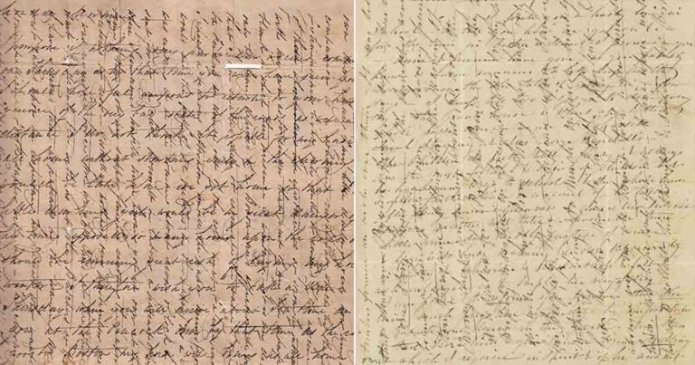 Crossed Letters: Cara Zaman Dulu untuk Menghemat Uang dan Kertas