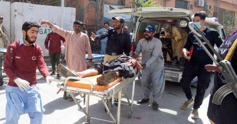Bom Bundir Menyerang Dua Masjid di Pakistan, 57 Orang Tewas  dan Melukai 60 Orang