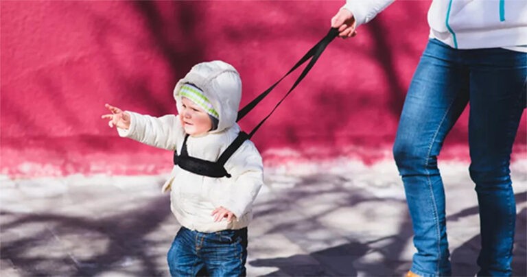 Penggunaan Tali Kekang untuk Anak? Pendapat Netizen Terbelah