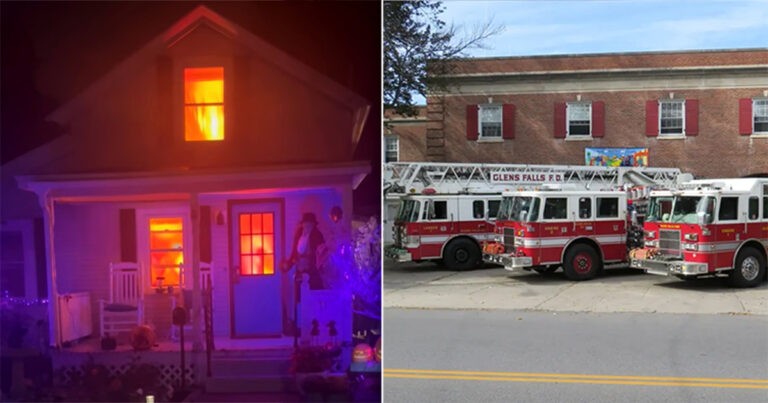 Petugas Pemadam Kebakaran Dipanggil untuk Mengatasi Kobaran Api  di Rumah,  Ternyata Itu  ‘Dekorasi Halloween’