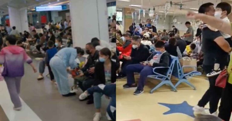 Anak-anak di Banyak Tempat di Tiongkok Tiba-tiba Menderita “Paru-paru putih” dan Rumah Sakit Penuh 