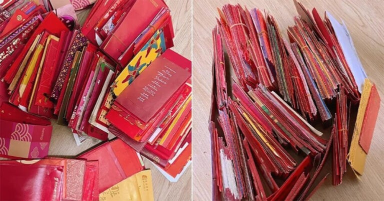 Seorang Wanita di Hong Kong Menerima Kembali Amplop Merah yang Dia Berikan kepada Ibunya Selama 29 Tahun Terakhir, Membuatnya Menangis