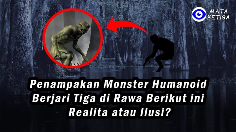 Penampakan Monster Humanoid Berjari Tiga di Rawa Berikut ini Realita atau Ilusi?