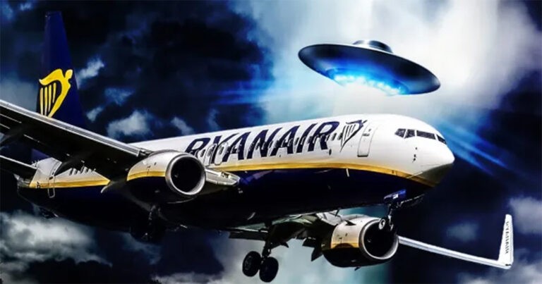 Pesawat Ryanair Terbang ‘dalam Jarak 20 Meter dari UFO yang Tidak Terdeteksi’