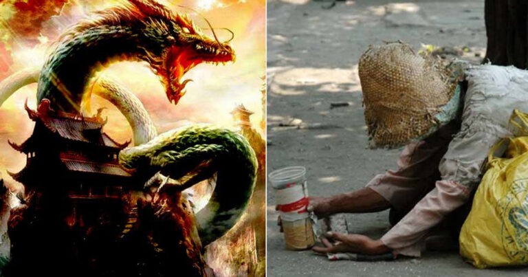 Seorang Pengemis dengan Kekuatan Supernormal Membuat Lukisan Naga Menjadi Hidup