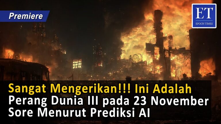 Sangat Mengerikan!!! Ini Adalah Perang Dunia III pada 23 Nov Sore Menurut Prediksi AI