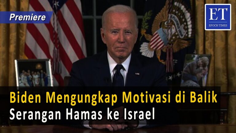 Biden Mengungkap Motivasi di Balik Serangan Hamas ke Israel