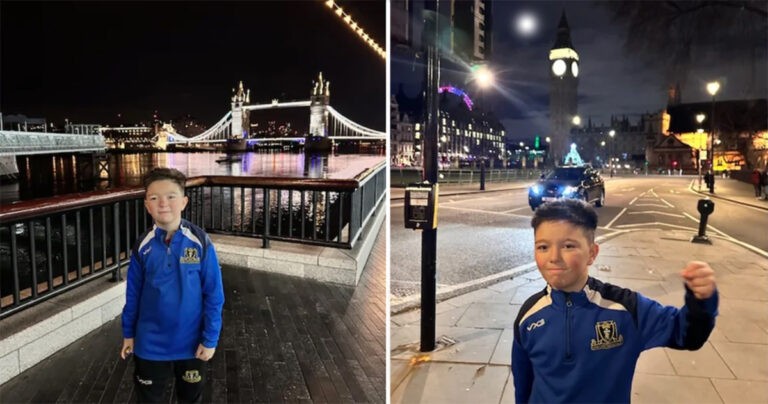 Bocah Sembilan Tahun Berjalan Keliling London Selama 12 Jam Semalaman untuk Pengalangan Dana bagi Rumah Sakit Anak