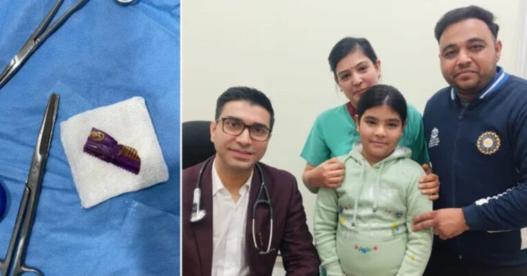 Gadis Berusia 8 Tahun Membutuhkan Operasi Darurat Setelah Menelan Bungkus Cadbury