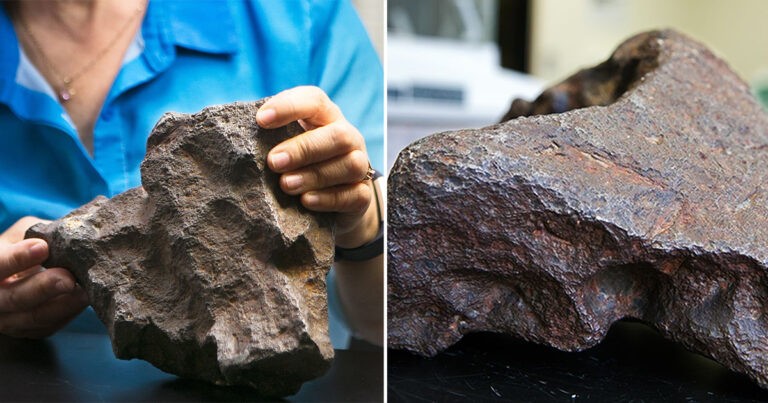 Pria Menggunakan Batu Aneh untuk Mengganjal Pintu Selama Beberapa Dekade, Itu Sangat Berharga