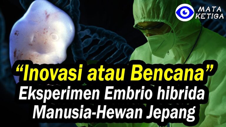Eksperimen Embrio hibrida Manusia-Hewan ala Jepang, Inovasi atau Bencana?